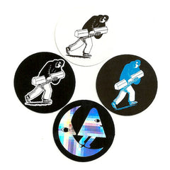 Curb Thief 1.5 Inch Sticker Pack